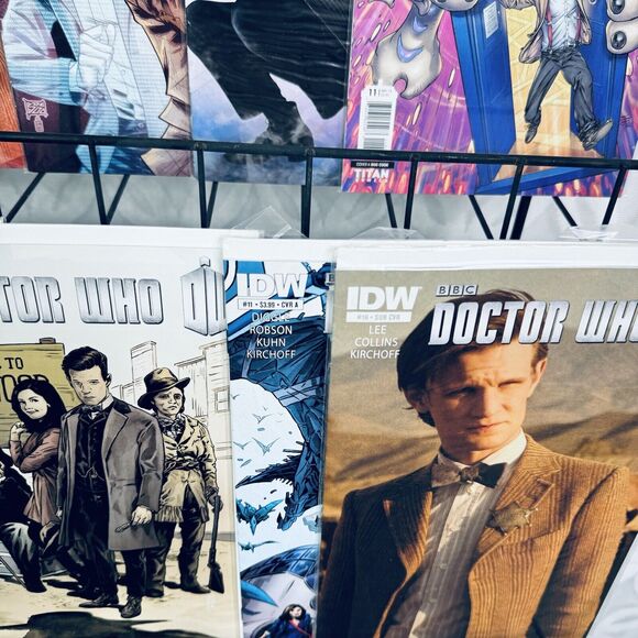 Doctor Who The Eleventh 4 8-13 Titan & 11 13 15 16 IDW Lot Matt Smith Tardis - Picture 3 of 7